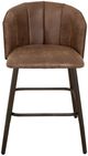 International Furniture Direct Tamesis Brown Bar Stool-1