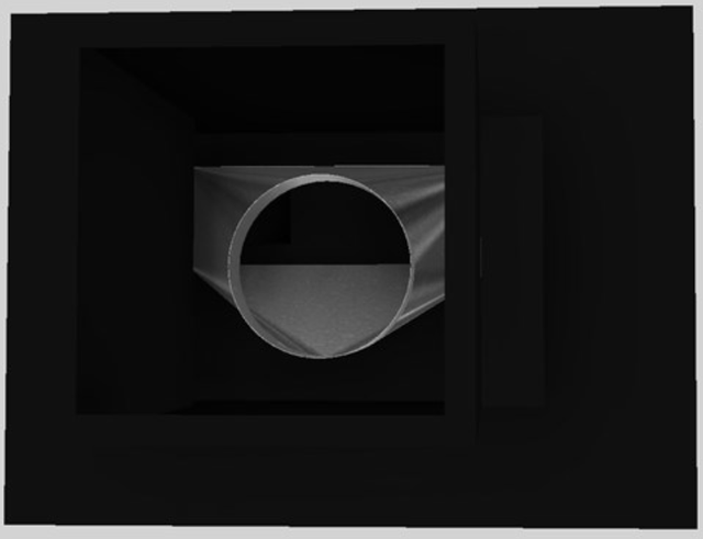Vent-A-Hood® 36" Black Contemporary Island Range Hood-1