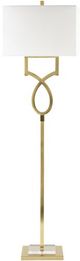 Surya Eicher Brass Floor Lamp-0