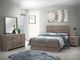 Coaster® Brantford 4-Piece Barrel Oak Queen Bedroom Set-1