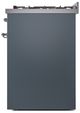 Ilve® Nostalgie II Series 30" Blue Gray Pro Style Dual Fuel Range-3