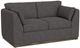 International Furniture Direct Vallarta Gray Loveseat-0