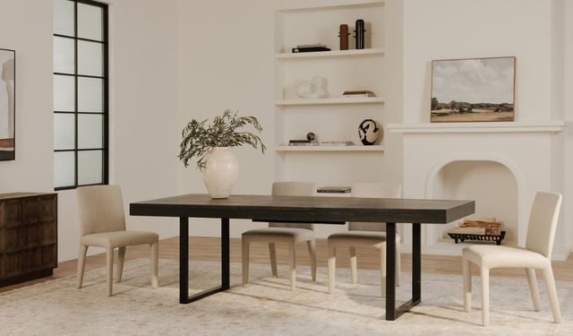 Moe's Home Collection Ben Black Dining Table-3
