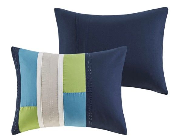 Olliix by Mi Zone Pipeline Navy King/California King Comforter Set-2