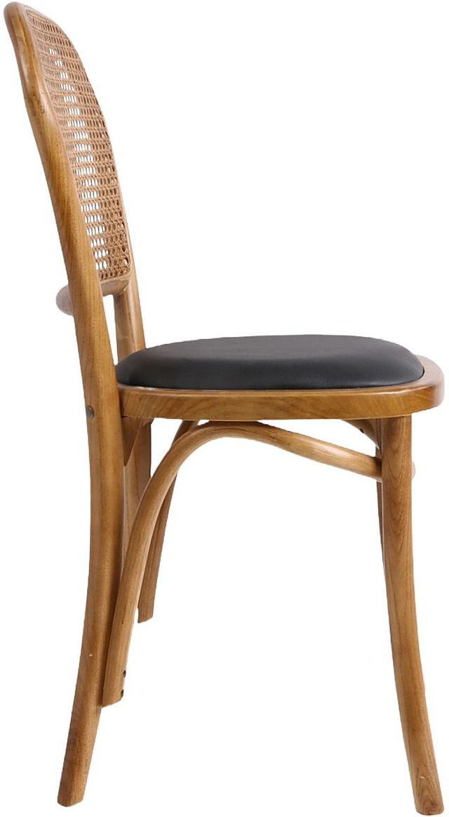 Moe's Home Collection Bedford 2-Piece Light Brown Dining Side Chair Set-2