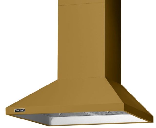Viking® 3 Series 30” Golden Hour Chimney Wall Hood with Standard Ventilator-0