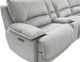 Steve Silver Co. Olsen 6-Piece Silver L-Shape Dual-Power Zero-Gravity Reclining Sectional-4