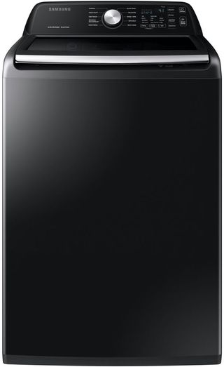 Samsung 3400 Series 4.5 Cu. Ft. Black Stainless Steel Top Load Washer