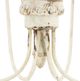 A & B Home Distressed White Bold Multi-Light Hanging Chandelier-2