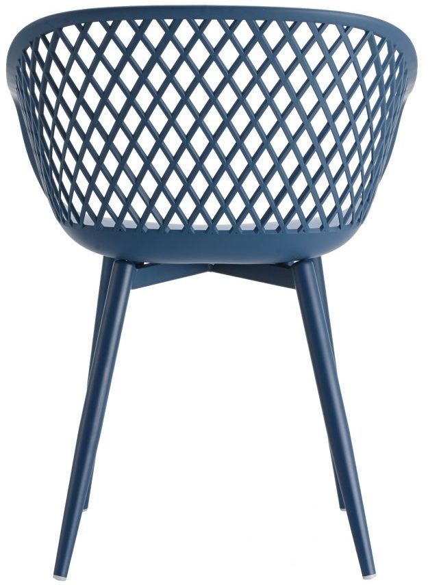 Moe's Home Collection Piazza Blue-M2 Outdoor Chair-3