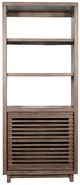 Sunny Designs™ Doe Valley Buckskin Slat Media Left Pier Cabinet-2