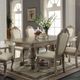 ACME Furniture Chateau De Ville Antique White Dining Table-1