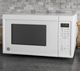 GE® 0.9 Cu. Ft. White Countertop Microwave-5