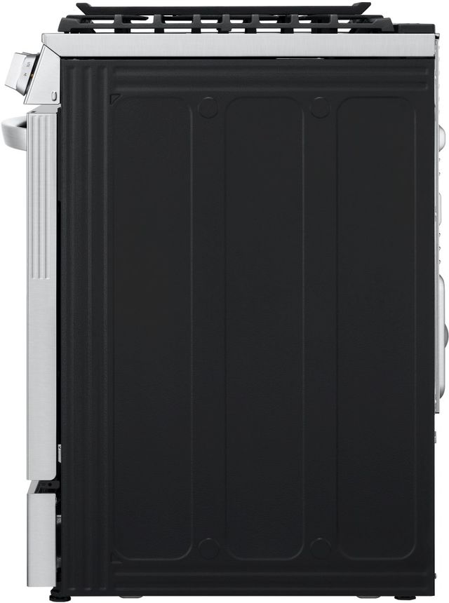 LG 30" PrintProof™ Stainless Steel Slide In Dual Fuel Range-7