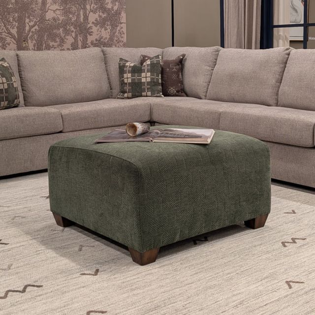 Flexsteel® Customizable Freedom Square Cocktail Ottoman-1
