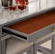 Furniture of America® Whitehall Light Gray Counter Height Dining Table-4