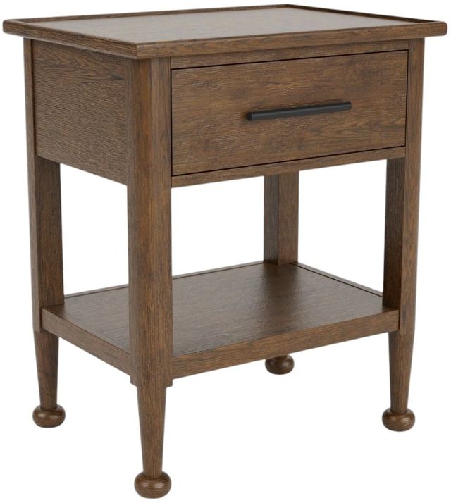Riverside Furniture Calhoun Brown 1-Drawer Nightstand-0