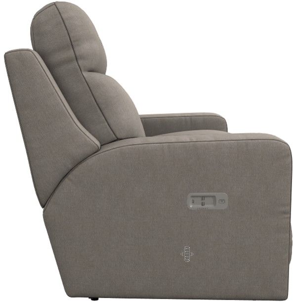 La-Z-Boy® Emmons Ivory Power Reclining Loveseat with Headrest-2