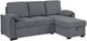 Global Furniture USA Dark Gray Reversible Sofa Bed -0