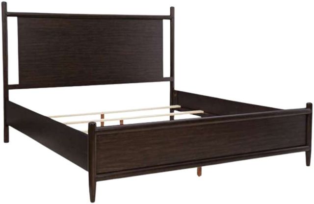 Benchcraft® Dantenton Merlot Queen Panel Bed-1