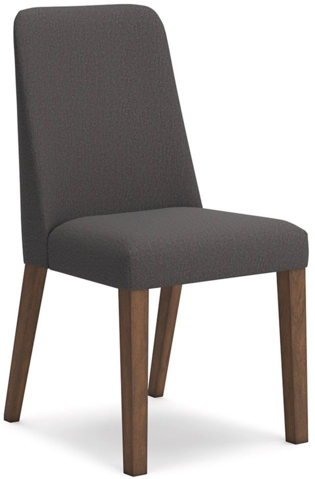 Signature Design by Ashley® Lyncott Charcoal/Brown Dining Side Chair-0
