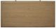 Flexsteel® Reed Glass Top Rectangular Coffee Table with Driftwood Oak Base-5