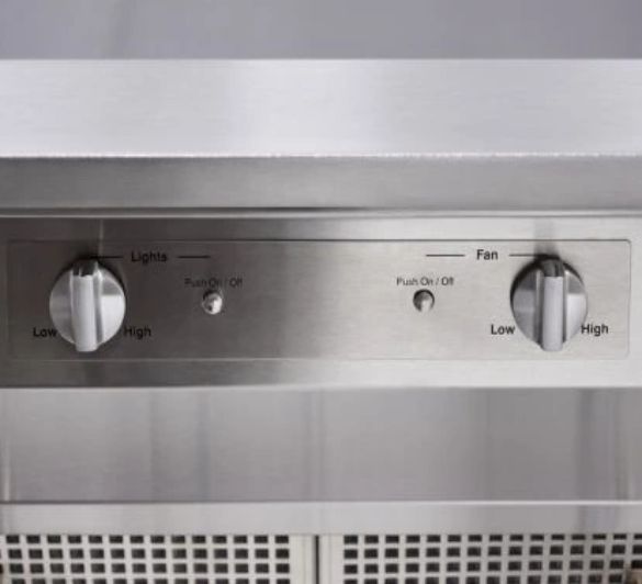 Viking® 3 Series 30" Valentine Chimney Wall Hood with Standard Ventilator-2