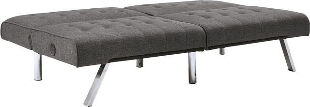 Signature Design by Ashley® Sivley Charcoal Flip Flop Armless Sofa-4