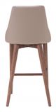 Zuo® Moor Beige Counter Chair-3