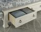Vaughan-Bassett Rustic Hills Weathered White Queen Storage Bed-3