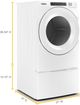 Whirlpool® 7.4 Cu. Ft. White Front Load Electric Dryer-2