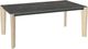 Amisco Customizable Fabiola 72" Rectangular Dining Table with 0.5" Italian Porcelain on Glass Top-0