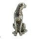 A & B Home Silver 7" Sitting Leopard-2