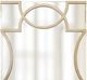 Harp & Finial® Sophia Champagne Mirror-1