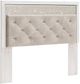 Signature Design by Ashley® Altyra White Twin Upholstered Panel Headboard-0