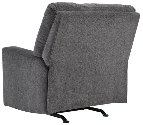 Signature Design by Ashley® Rannis Pewter Manual Rocker Recliner-4
