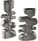 Uttermost® Free Flowing 2-Piece Nickel Vase Set-0