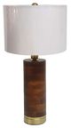 A & B Home Brown/Gold Table Lamp-0