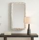 Uttermost® Barnacle Warm White Rectangular Mirror-2