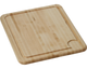 Elkay® Hardwood Light Brown 15.5" x 19.25" x 1" Cutting Board-0