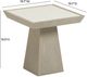 TOV Furniture Coco Gray Brown Side Table-1