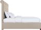 Elements International Waldorf Sand King Upholstered Bed-2