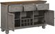 Mazin Furniture Tigard Gray Server-1