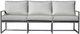 Enclover Acacia Granite/Stainless Steel Sofa-1