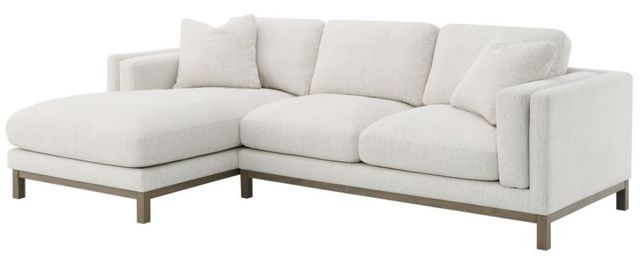 Coaster® Geneva 2-Piece Sand Left Arm Facing Sectional and Chaise-2