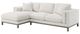 Coaster® Geneva 2-Piece Sand Left Arm Facing Sectional and Chaise-2