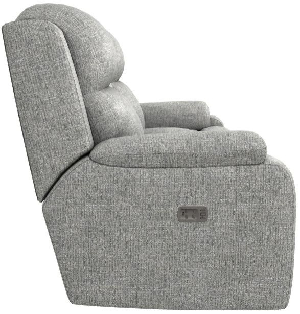 La-Z-Boy® Dorian Steel Power Reclining Loveseat with Console, Headrest, and Lumbar-2