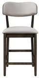 New Classic® Home Furnishings Rex Beige/Walnut Counter Stool-2