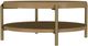 Coaster® Arini Sand Wash Coffee Table with Aged Brass Base-2