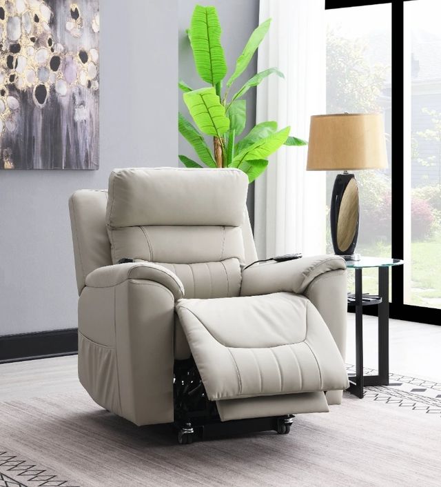 ACME Furniture Marsha Light Gray Power Recliner-1